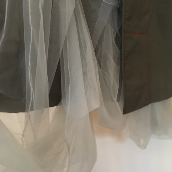 Brand New John Bartlett Coat w/ Tulle - Picture 4 of 7